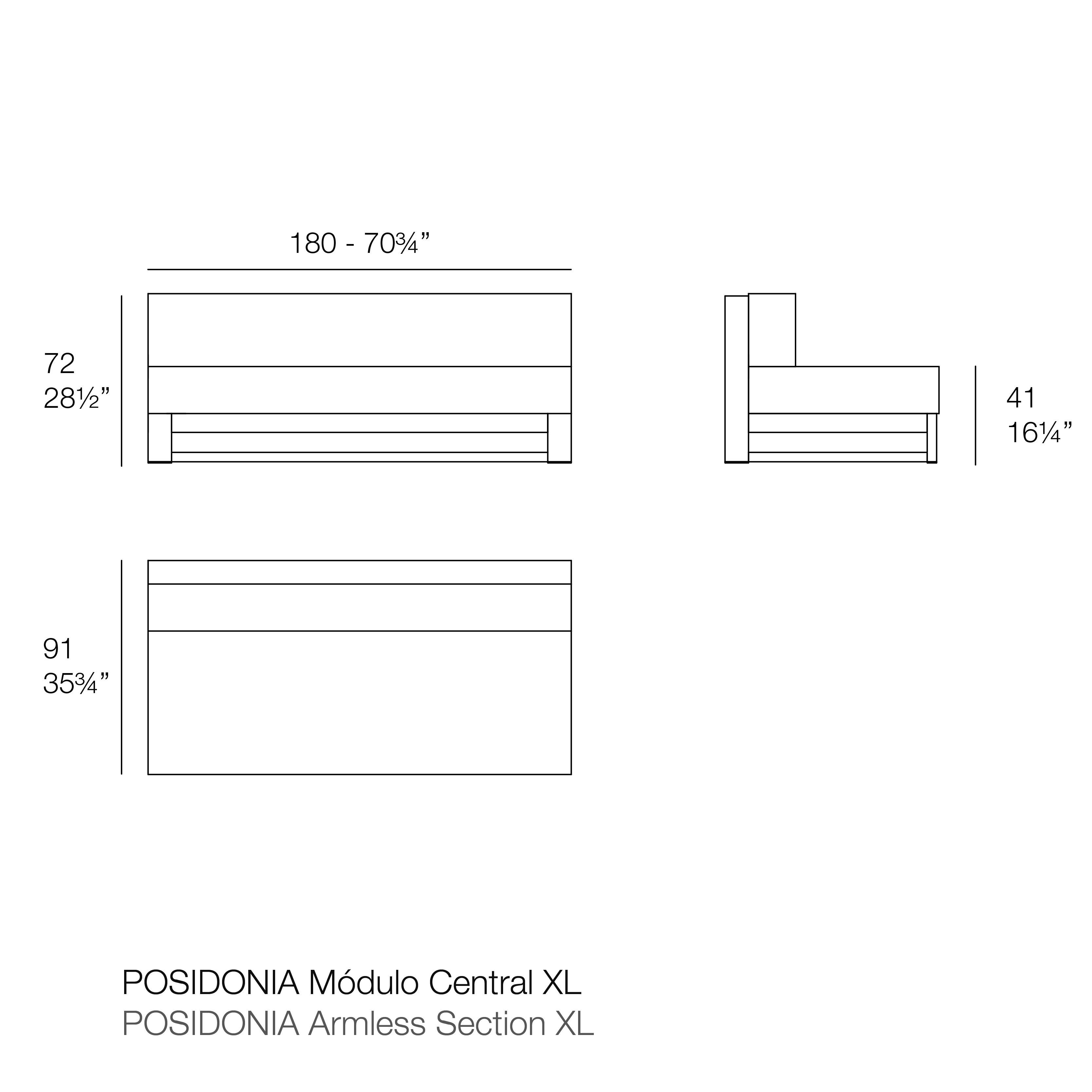Ткань сад диван Vondom Posidonia ARCH-00099836 - Вид №6