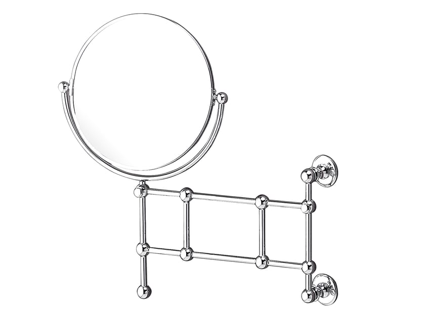 Латунное двухстороннее увеличительное зеркало Devon&Devon FIRST CLASS ARCH-00134041