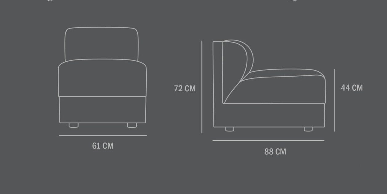 Кресло из фиброцемента 101 Copenhagen Tribu ARCH-00077557 - Вид №3