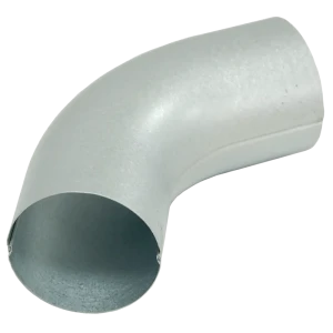 Колено 60° РЕ 90 мм оцинкованный