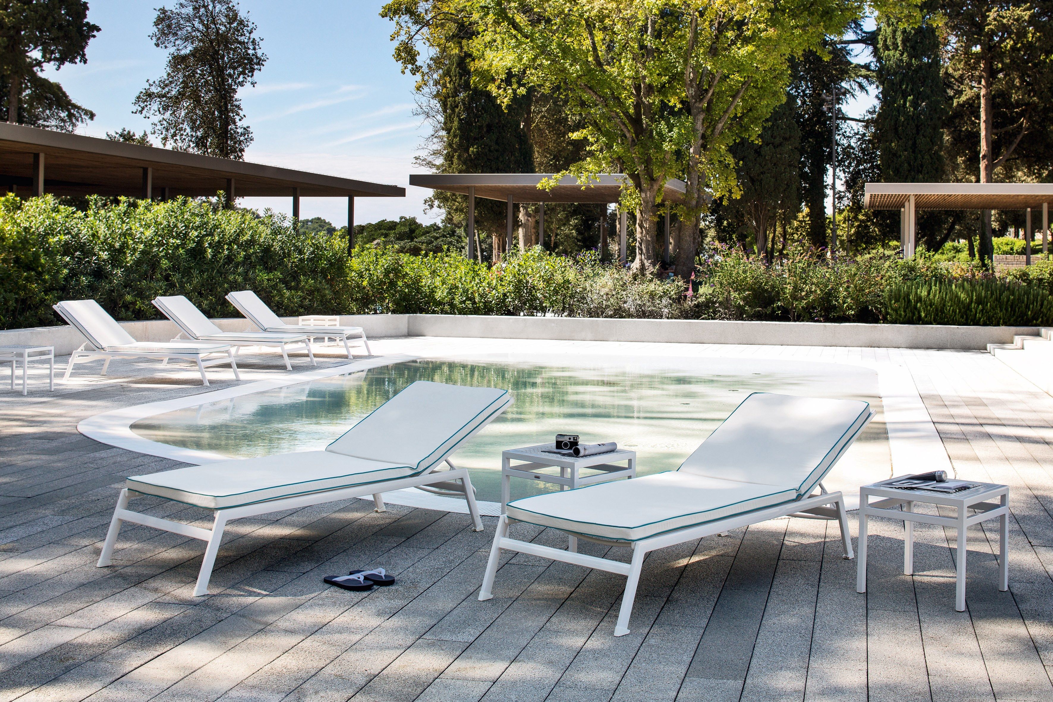 Шезлонг с откидывающейся спинкой в Batyline® Varaschin Victor ARCH-00083047 - Вид №6