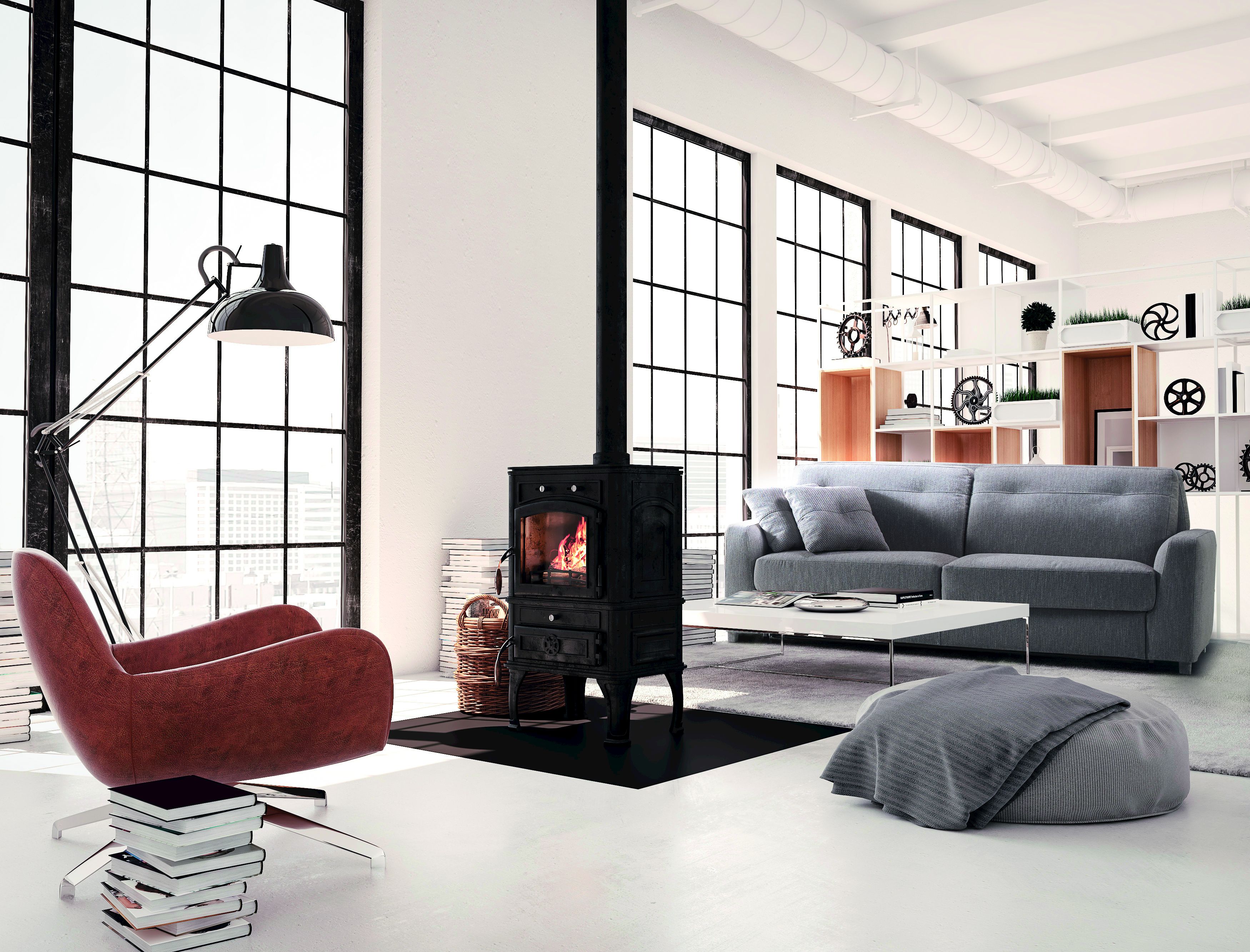 Двуспальный диван-кровать из ткани Milano Bedding OLIVER ARCH-00102767 - Вид №5