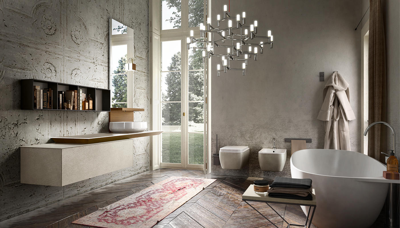 ED-ST19 Edone Ванна Vasca ÛV Размещение в центре комнаты  - Вид №8