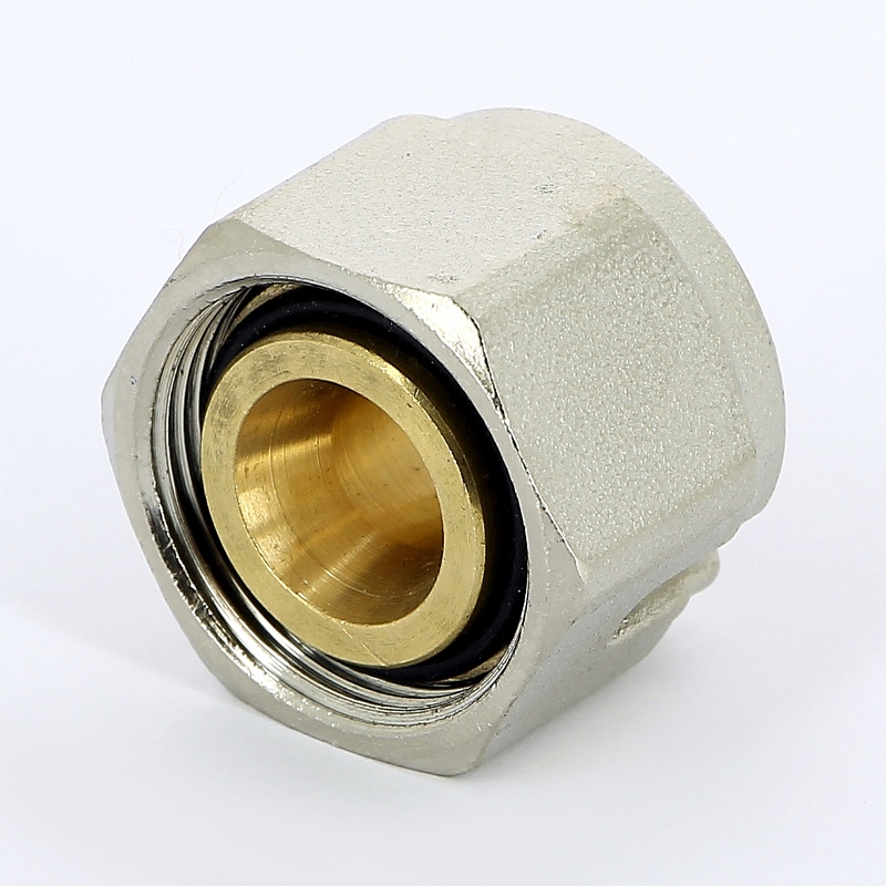 Соединитель для PEX-трубы обжим EMMETI 16х2(М24х19) 28100334 - Вид №3