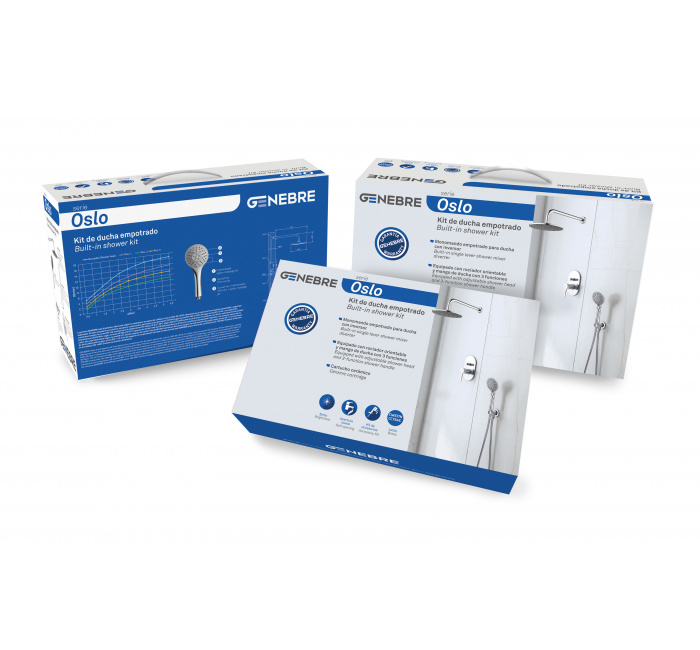 GENEBRE St116 19 Осло Встраиваемый душевой комплект  - Вид №1