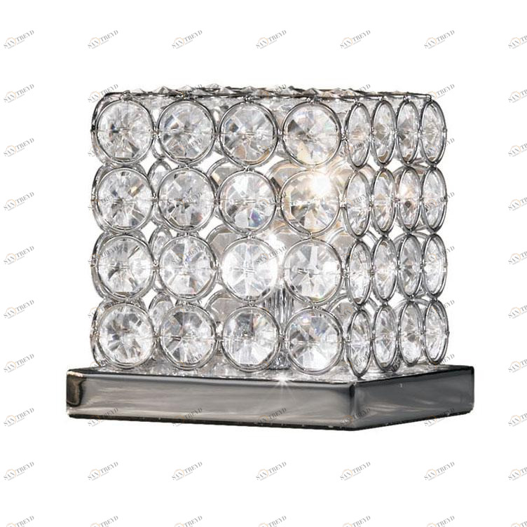 Настольная лампа Ideal Lux Admiral TL1 IDEAL LUX ИНТЕРЬЕРНЫЕ 080713 Прозрачный;хром 