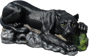 10943 ПАНТЕРА на бревне, скульптура из бетона LAB.Space