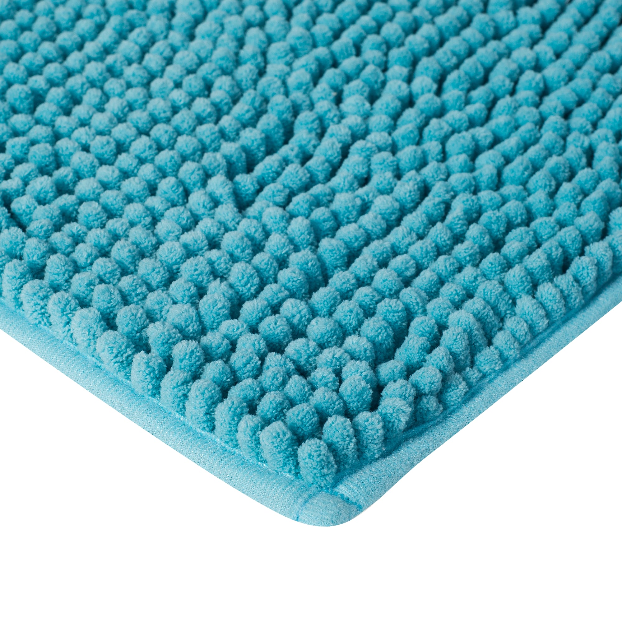 82345848 Коврик для туалета 45х45 см цвет тёмно-голубой Merci Santreyd - Вид №2