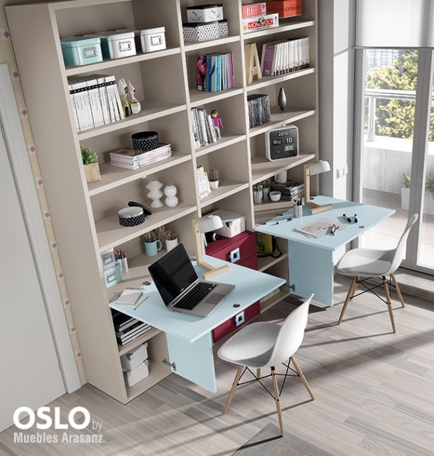 102654 Детская комната с модульной кроватью Ambiente 31 Arasanz Oslo Santreyd - Вид №1