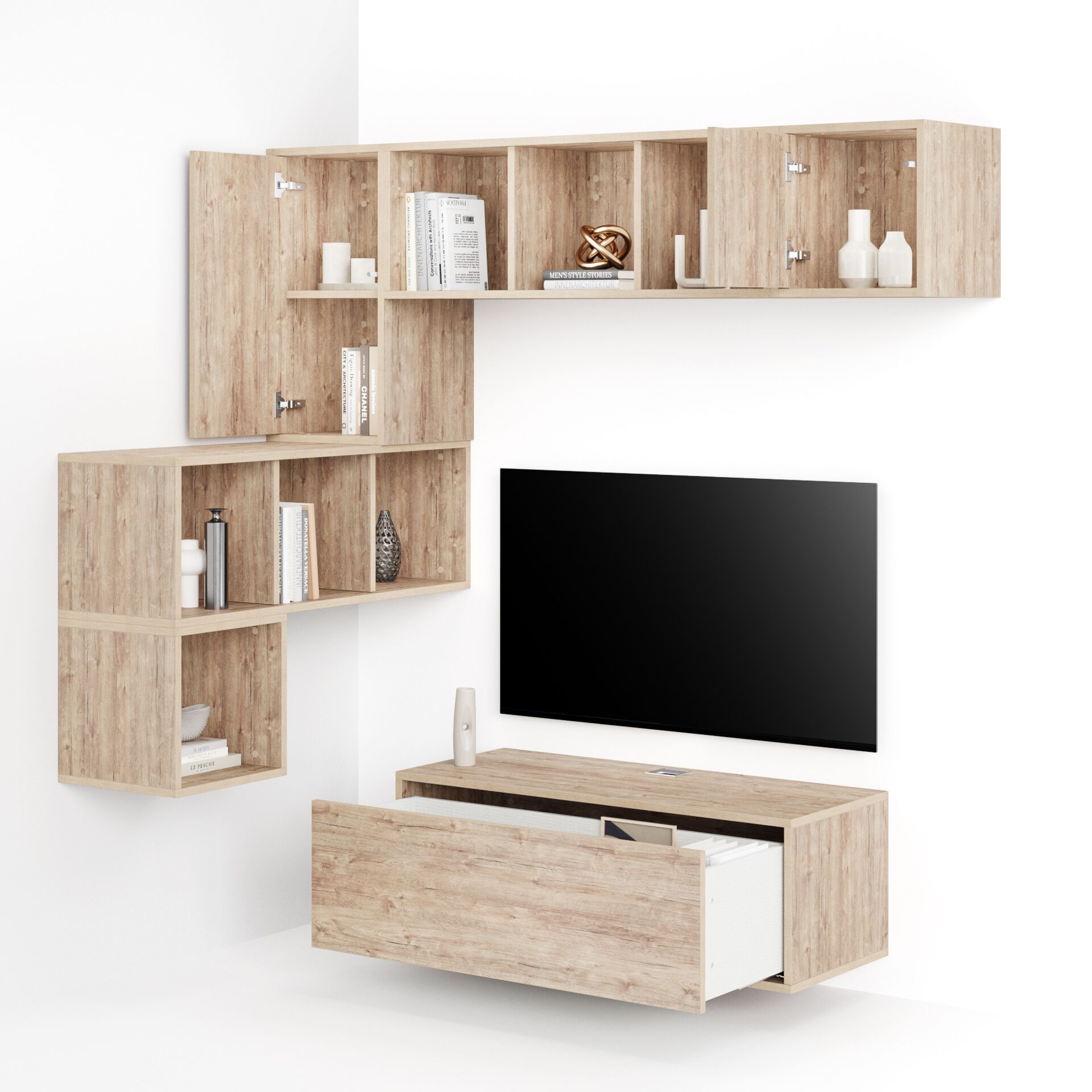 Угловая стена, установленная в меламинированной стене Mobili Fiver IACOPO ARCH-00078791 - Вид №18