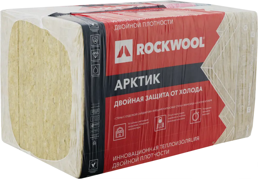Rockwool Арктик: двухслойные плиты для комплексного утепления конструкций 82699181