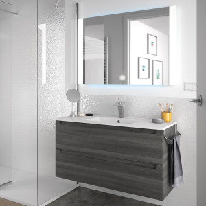 23448 SALGAR Мебель для умывальника MONTERREY 1000 2 металлических ящика ALSACIA 997 x 540 x 450 мм Эльзасия