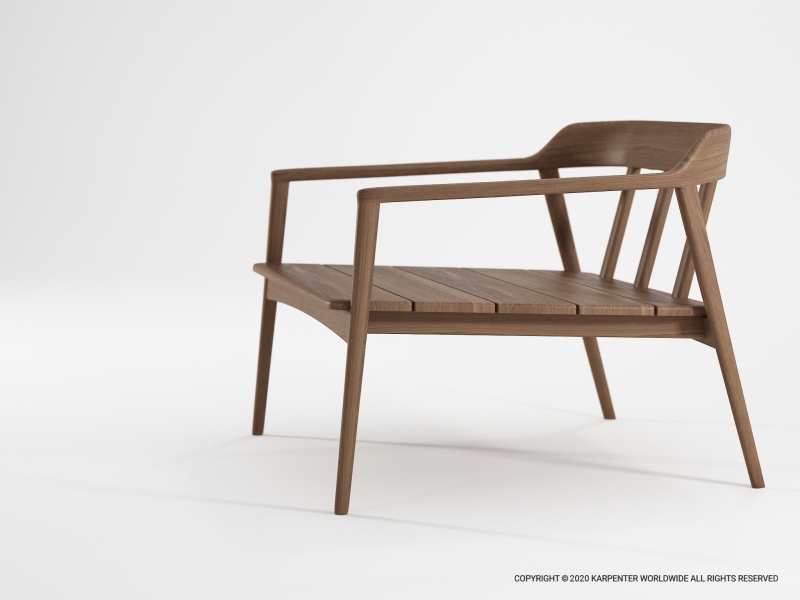 615_1323 Диван 1 местный Karpenter Grasshopper Outdoor  - Вид №3