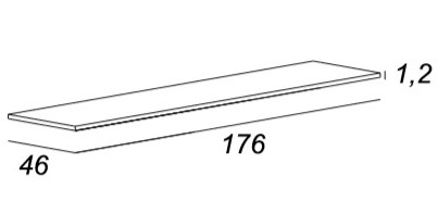 Мебель для ванной CEZARES BELLAGIO 175 Light Blue Stone - Вид №6