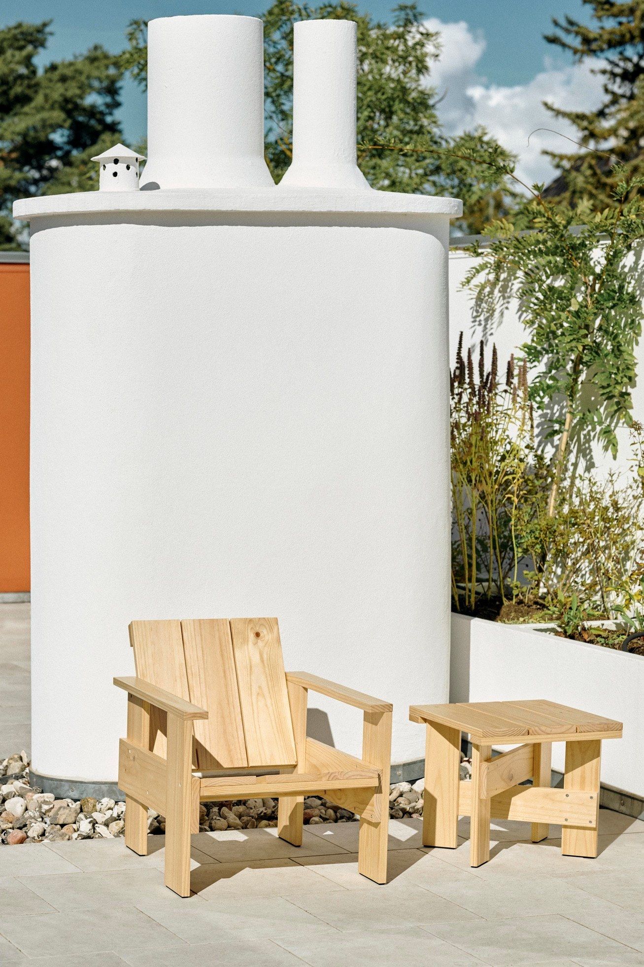 Низкий Сосновый садовый столик Hay ящик ARCH-00133952 - Вид №12