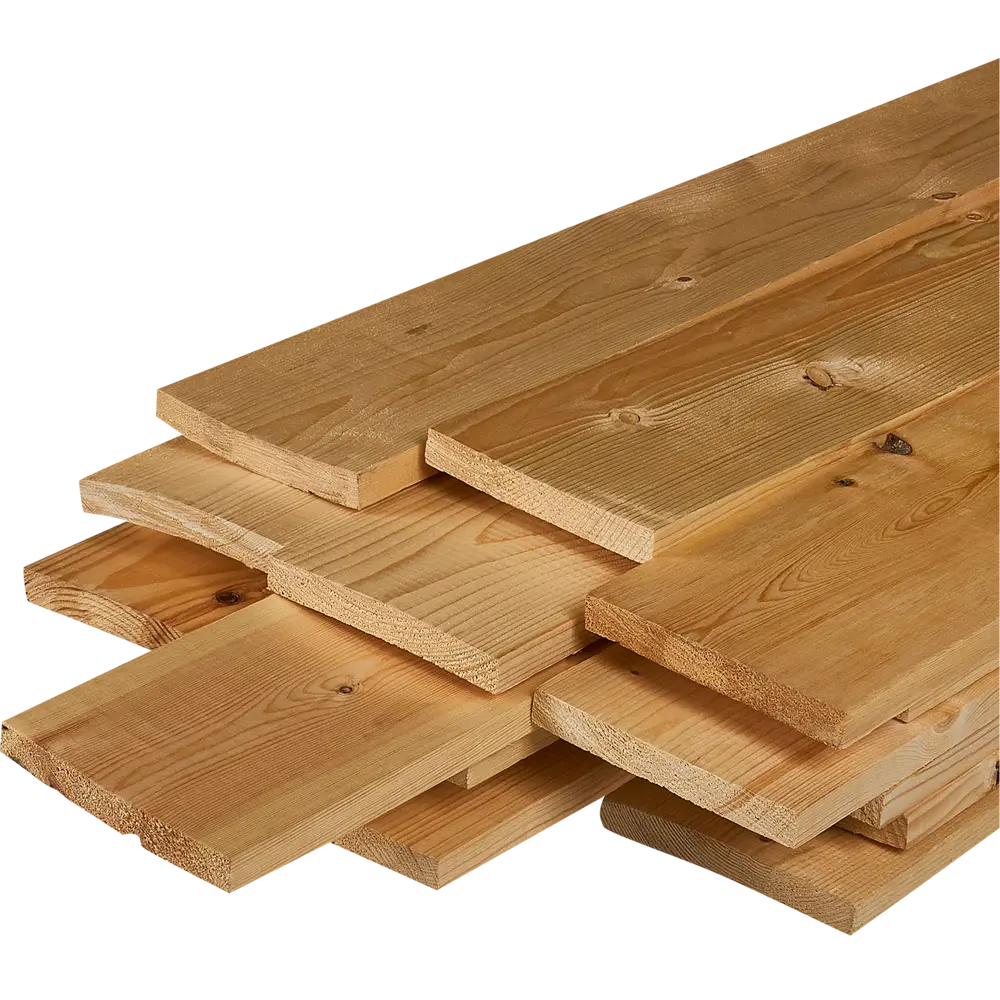 Santreyd Строганая доска из сосны 20х146х2000 мм для строительства и отделки 81947453 STLM-0014539 - Вид №1