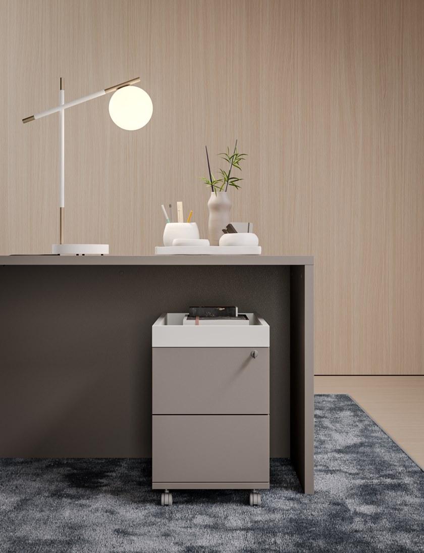 PROF Прямоугольный стол из fenix-ntm® с системой организации кабелей Entry sun-id-1424410 - Вид №12