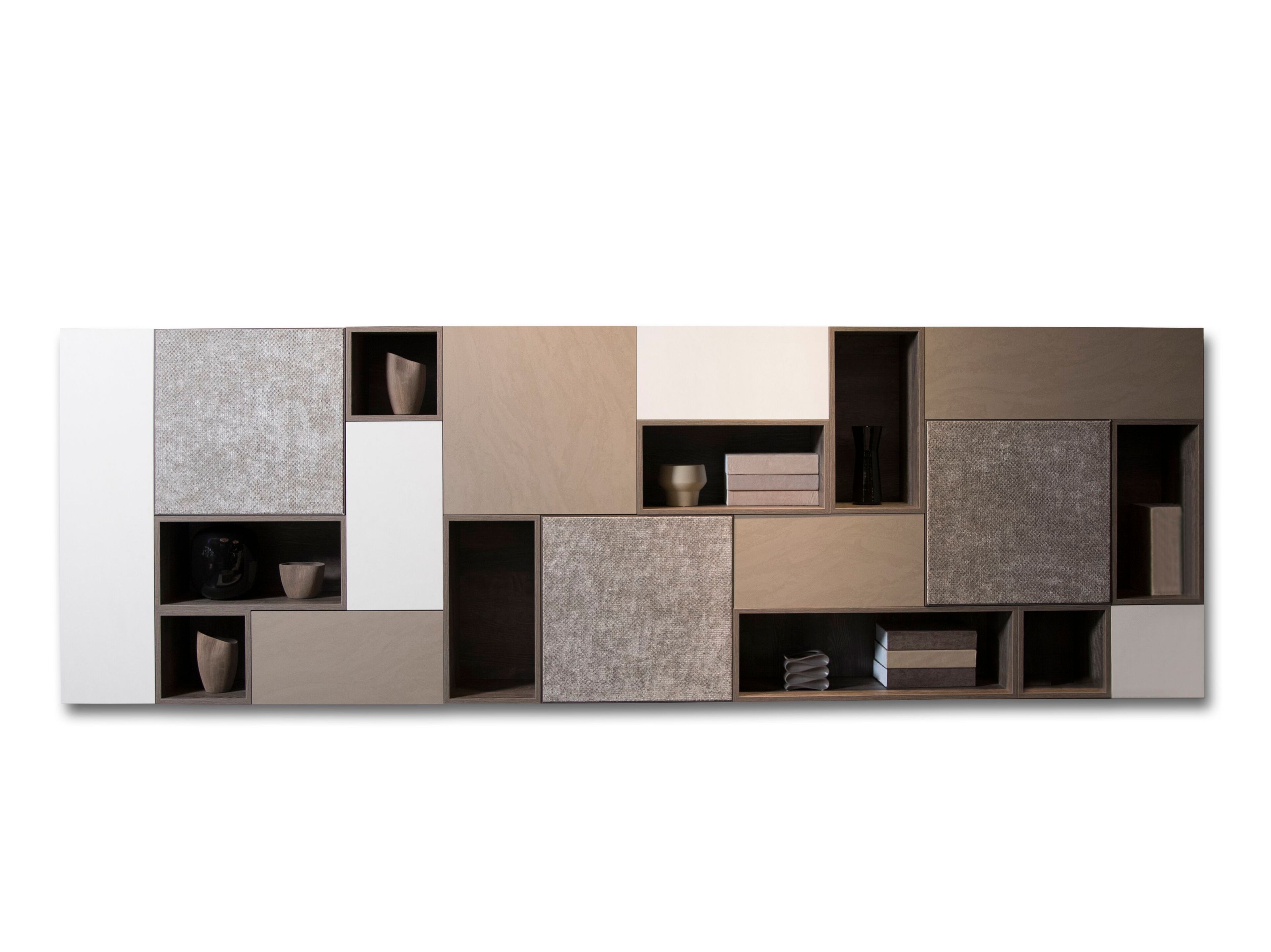 Подвесной книжный шкаф из шпона ABLE PLAZA ARCH-00060136