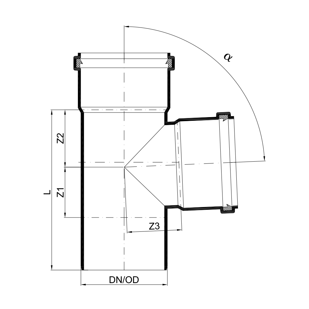 02279 Крестовины Tece  - Вид №2