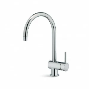 Смеситель для мойки, однорычажный, с круглым и трубчатым поворотным изливом XT NEWFORM Италия