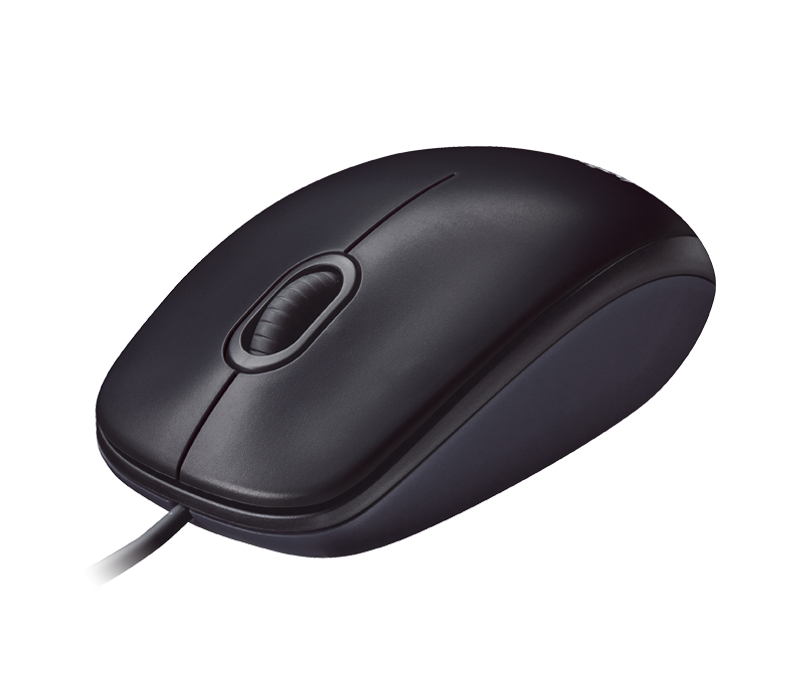 910-001794 Mouse optical m90 dark grey (1000dpi, optical, usb, 3btn+roll) retail Logitech Santreyd  - Вид №2