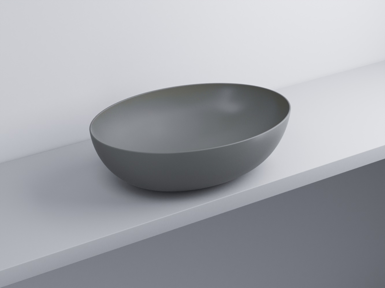 BAECO-CM Раковина овальный Eco 62 cielo Le Bacinelle Ceramica Cielo