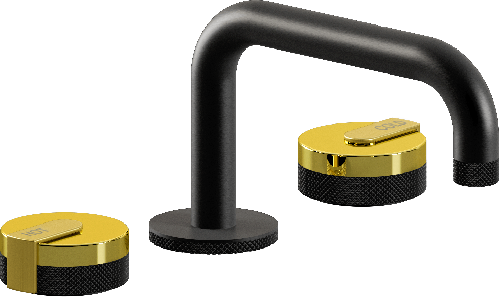 E-11510-R1PB-L1BB-MBK Смеситель для умывальника на 3 отвертия GRAFF MOD+