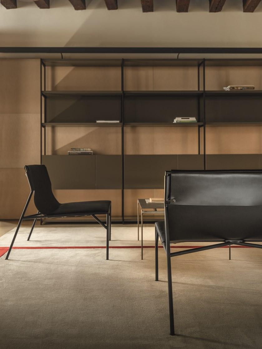 Casamania & Horm Модульный деревянный книжный шкаф с контейнерами Solaio sun-id-1439894 - Вид №6