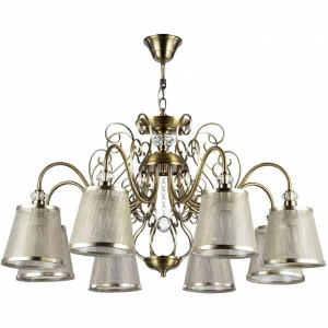 Подвесная люстра Freya Driana FR2405-PL-08-BZ FREYA ДИЗАЙНЕРСКИЕ, DRIANA 186112 Бежевый