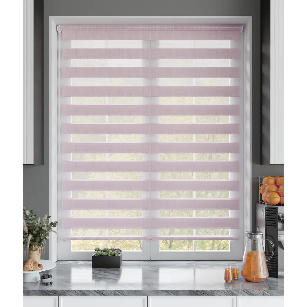 Рулонная штора день-ночь MIAMOZA Петер 160x175 см сиреневая 89411337 STLM-1568634 - Вид №7