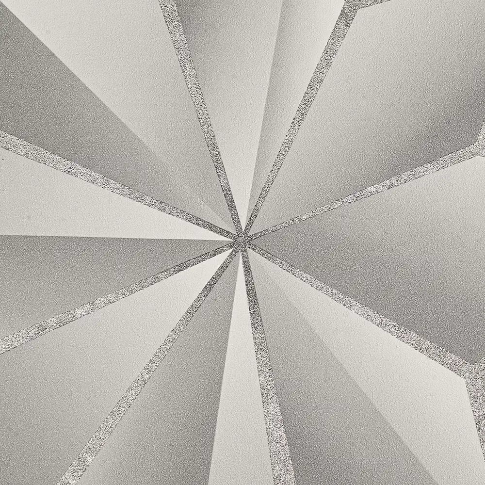 Обои флизелиновые Ateliero Kaleidos серые 1.06 м AT88187-06 Kaleidoscope STLM-2062267 - Вид №1