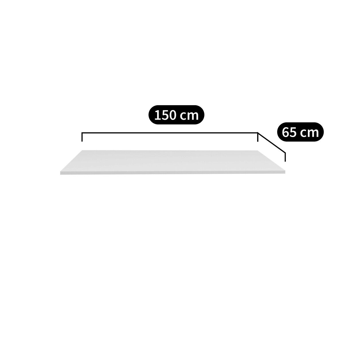 Прямоугольный секционный стол из МДФ AMPM WORKING ARCH-00032345 - Вид №8