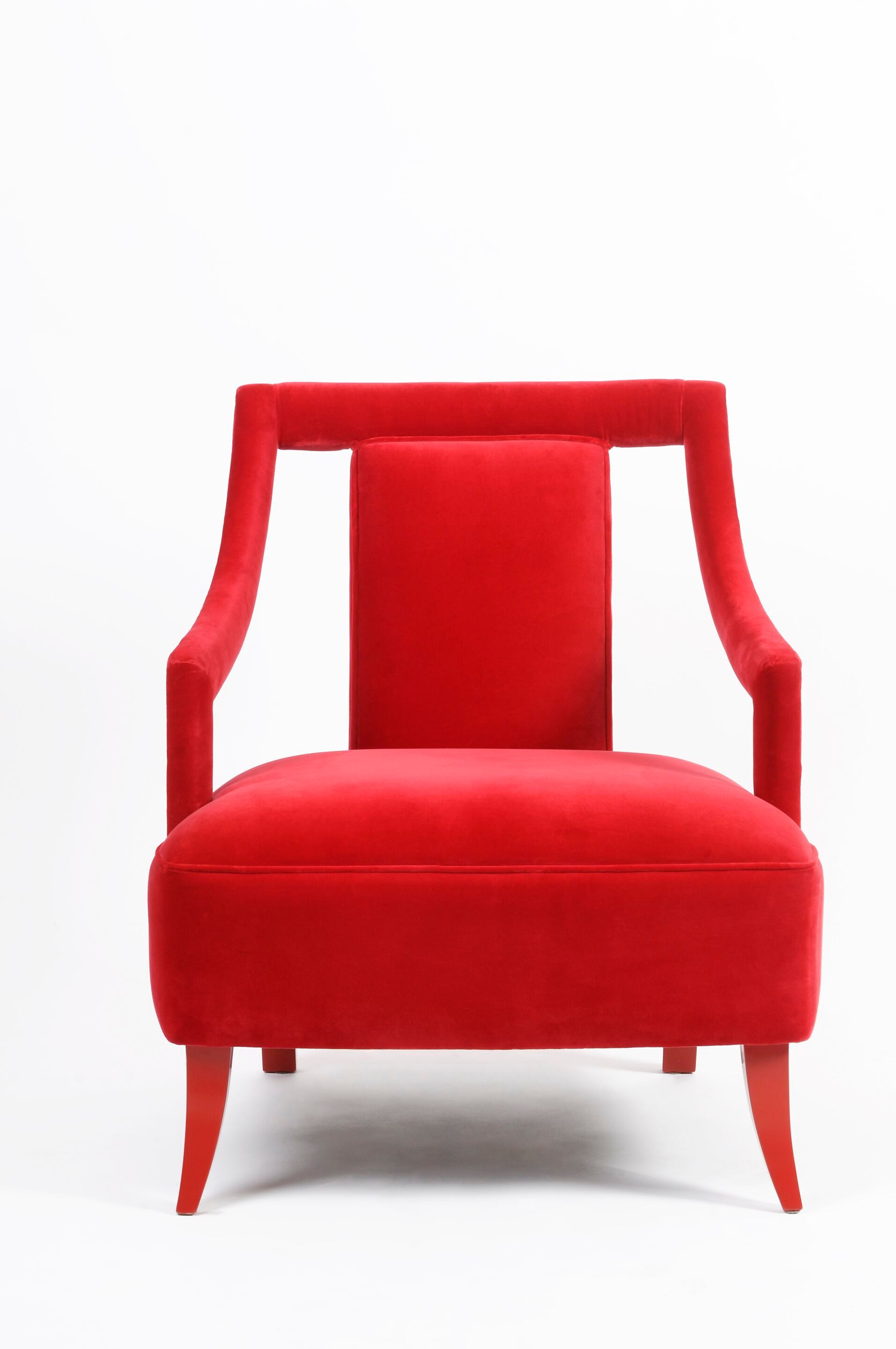 Бархатное кресло с подлокотниками Munna Corset ARCH-00066847 - Вид №2