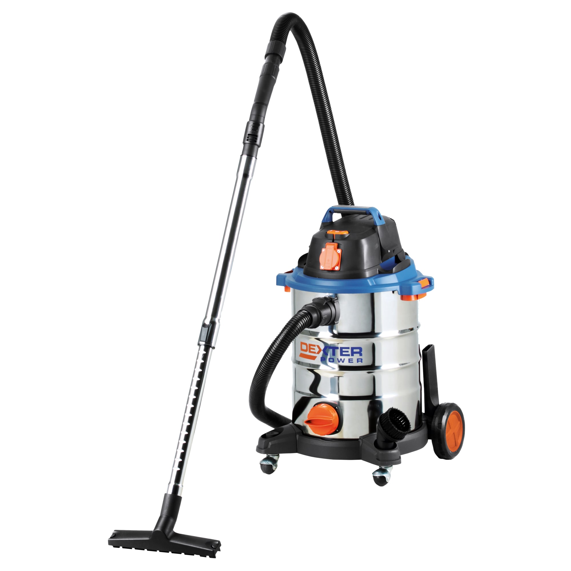 Строительный пылесос Dexter Power для сухой и влажной уборки 1500 Вт 18057179 STLM-0009342