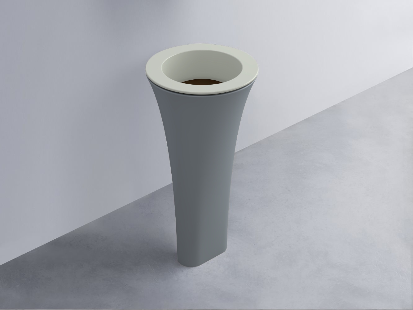 AMLA45-PM+AMPILT-CA+AMCOLT-BR Раковина Amedeo Tondo отдельностоящая cielo Enjoy + Amedeo Ceramica Cielo