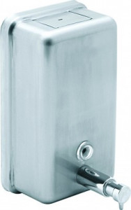 140107002 Дозатор жидкого мыла из нержавеющей стали, вертикальный