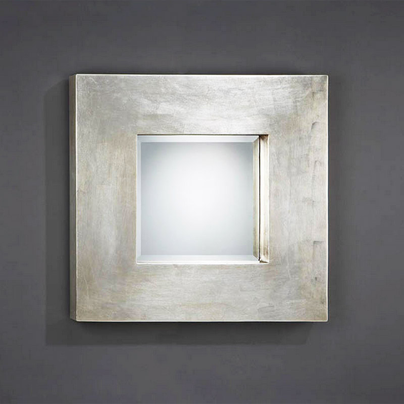 Зеркало квадратное в широкой раме 30-6910 от Schuller SCHULLER ДИЗАЙНЕРСКИЕ 247233 Серебро  - Вид №1