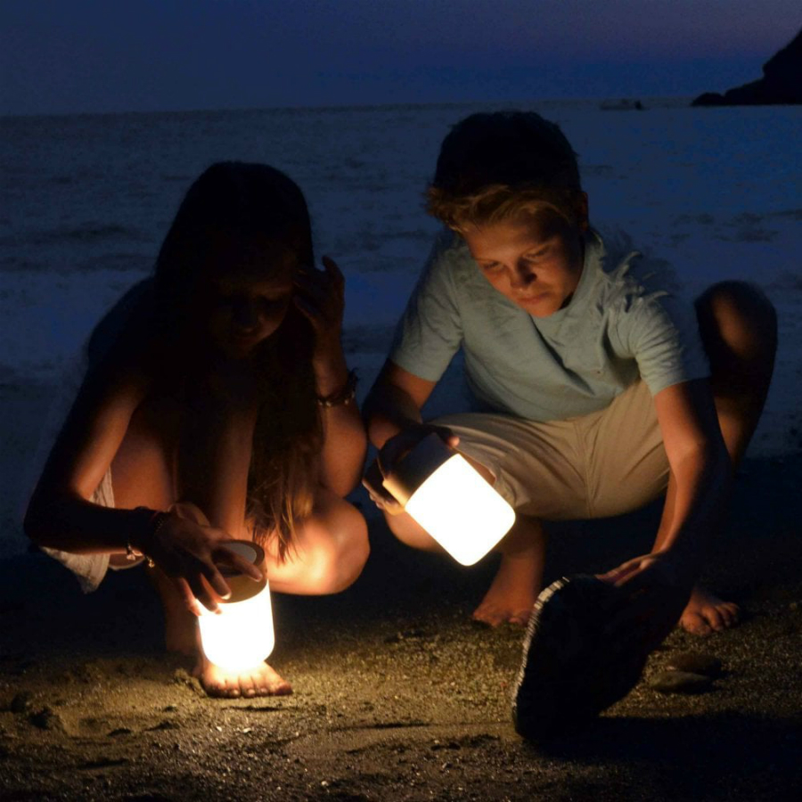 Колонка беспроводная Colors Led Sound Jar, золотая Halo Design 800476 - Вид №1