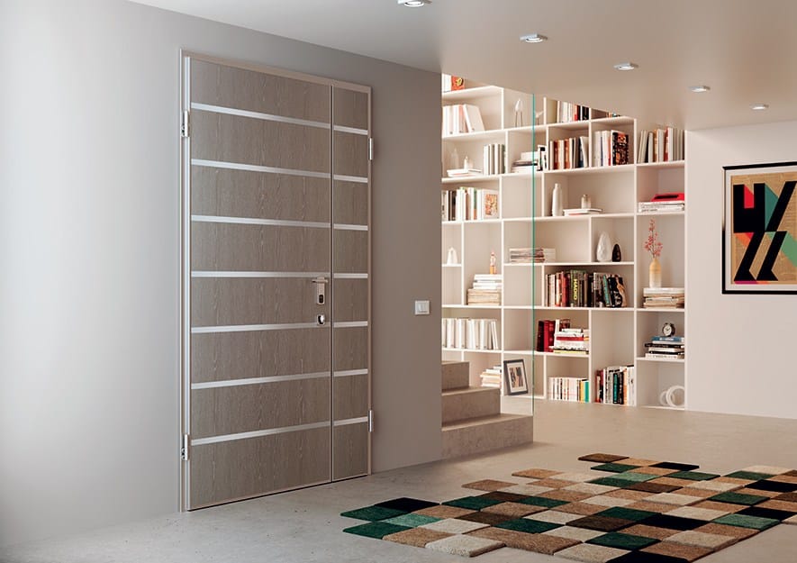 Одностворчатые и двухстворчатые бронированные двери DiBi Porte Blindate 883 ARCH-00100439 - Вид №2