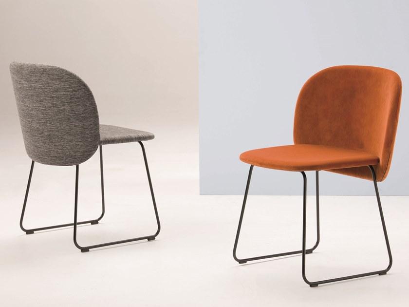 CHAIRS & MORE Санный стул с обивкой из ткани Chips sun-id-1382467 - Вид №9