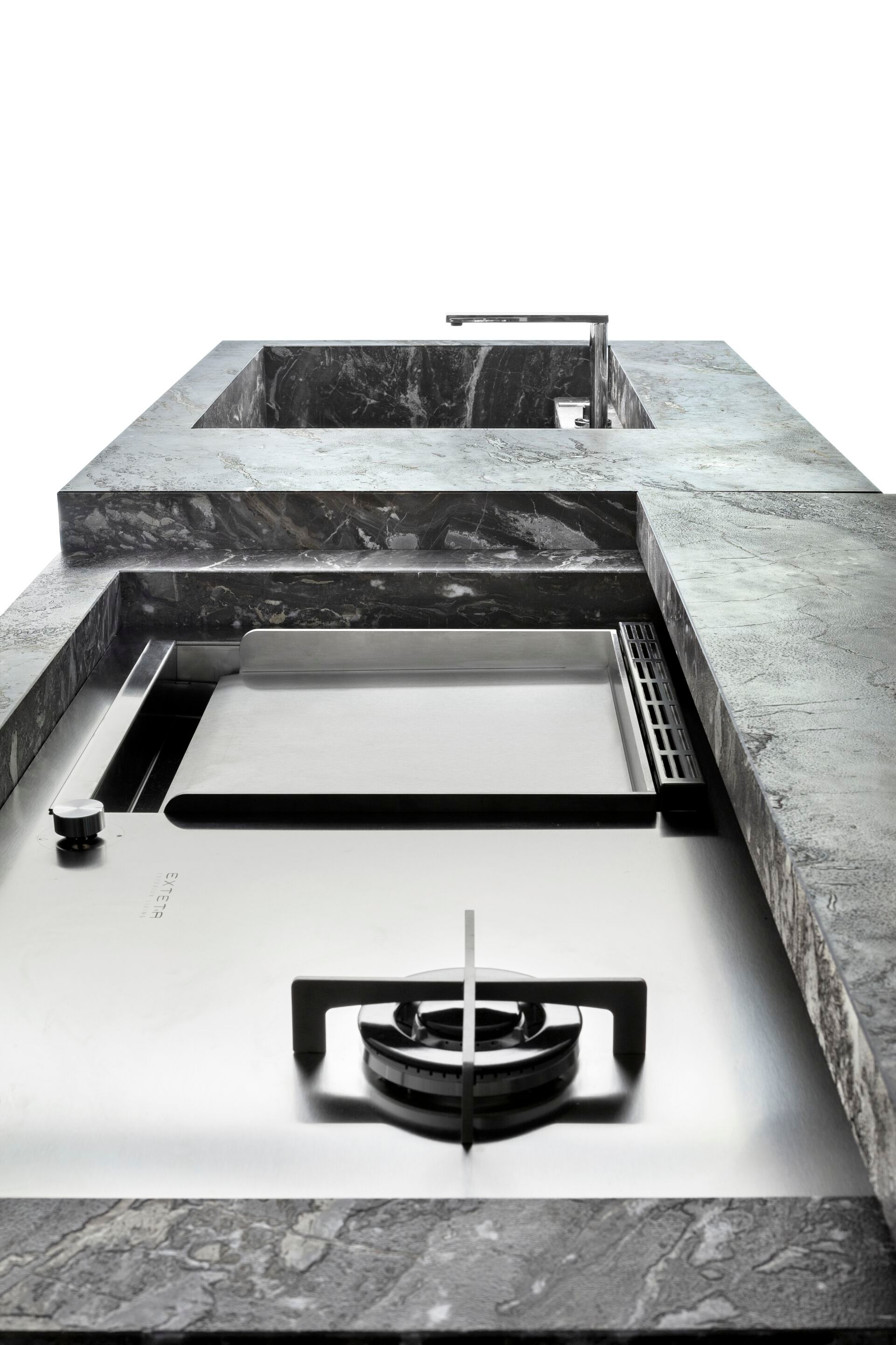 Мраморная наружная кухня Exteta 10th ARCH-00123375 - Вид №2