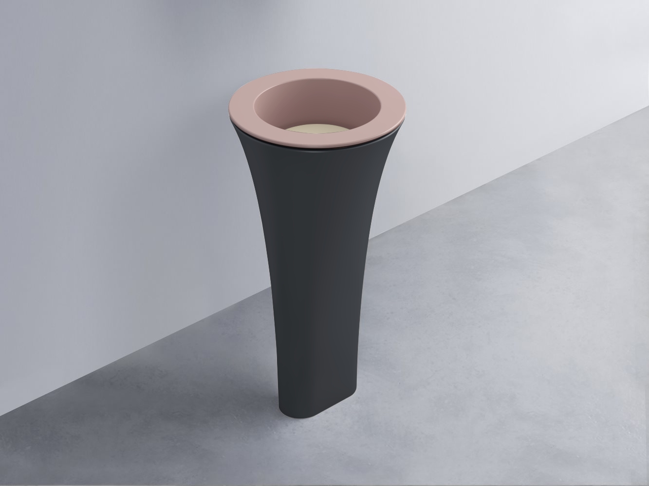AMLA45-CP+AMPILT-LN+AMCOLT-BA Раковина Amedeo Tondo отдельностоящая cielo Enjoy + Amedeo Ceramica Cielo