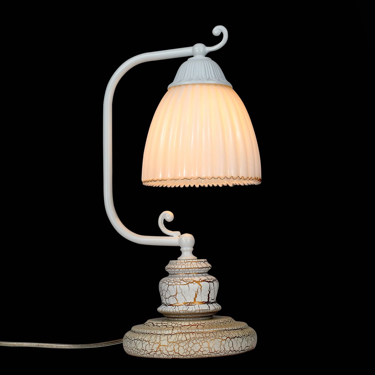 Настольная лампа ST Luce Fiore SL151.504.01 ST LUCE КЛАССИЧЕСКИЕ 088384 Белый;золото  - Вид №1