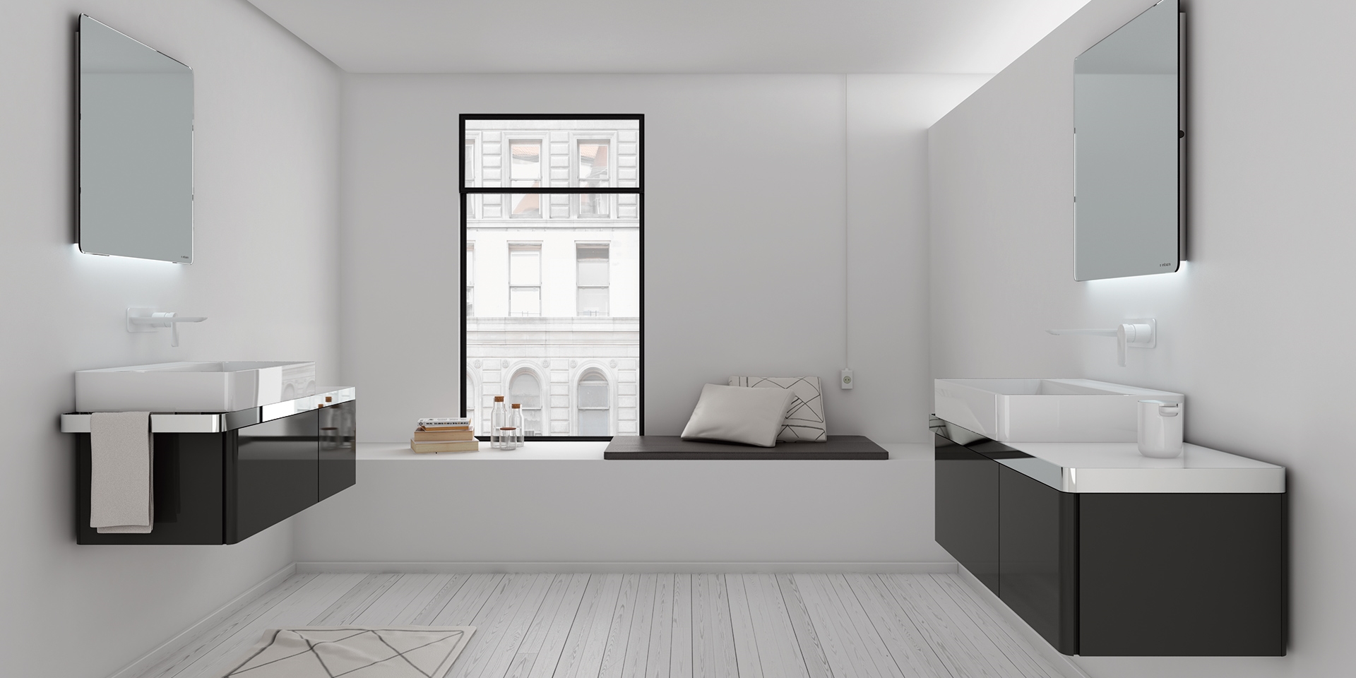 Модуль-тумба с 2 ящиками SR160C Inbani Structure - Вид №1