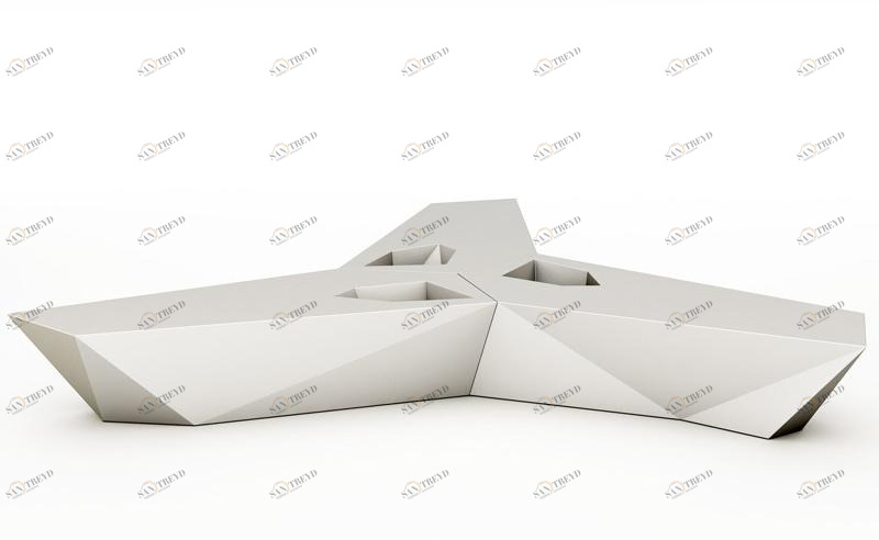 VONDOM Низкий садовый стол Faz sun-id-1382520