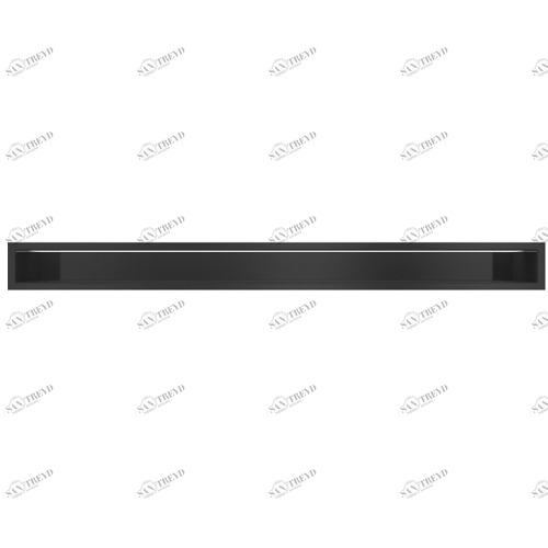 Вентиляционная решетка Kratki LUFT 90х1000 черная 5438