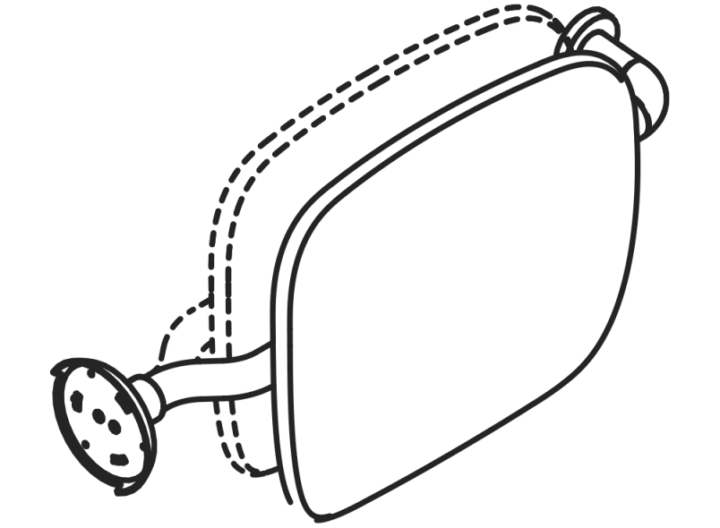 802.51.90360 поддержка спины HEWI Stützen  - Вид №5