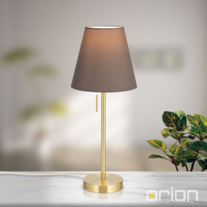 Orion LA 4-1197/1 MS-matt КОРИЧНЕВЫЙ абажур лампа настольная