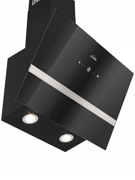 9106564 Вытяжка наклонная ELIKOR RISE BK 60 черный/черный STDN-0089381 - Вид №4