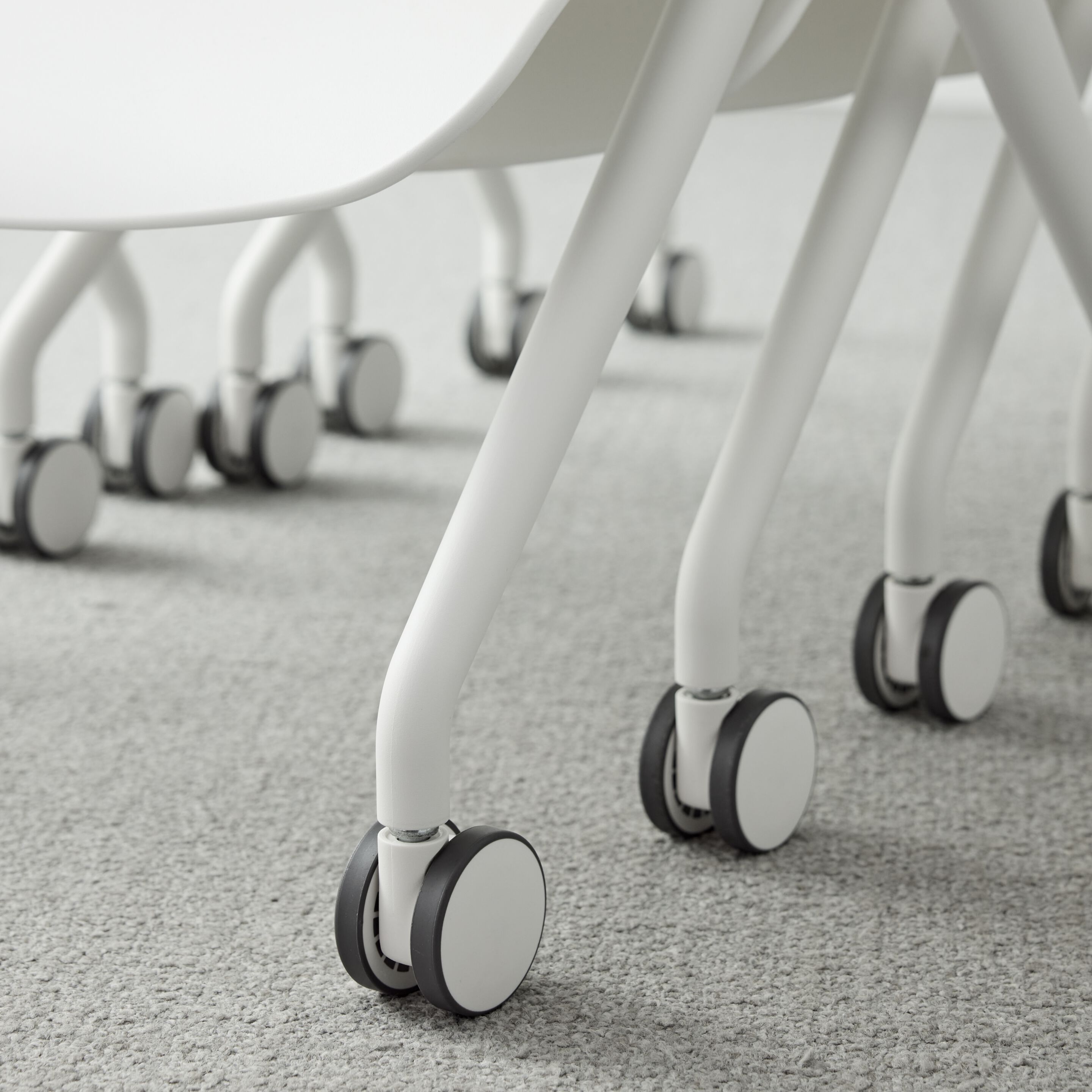 Офисное кресло с мягкой тканью с колесами Haworth BOWI ARCH-00021284